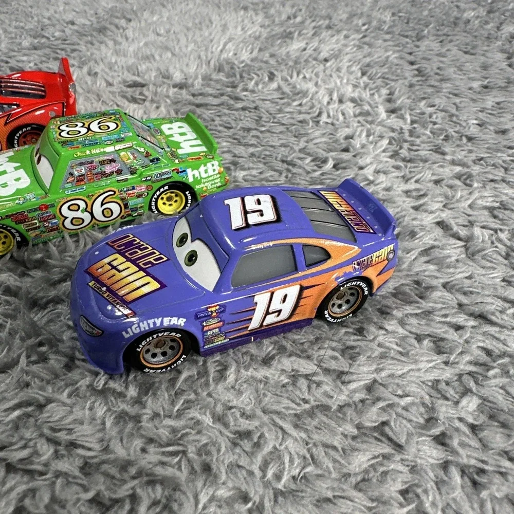 Lot Of Disney Pixar Cars 3 Bobby Swift #19 Octane Gain Mattel 1:55 Diecast Loose